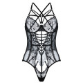 New Product Flowers Blooming Sexy Lingerie Feminine Lace Body Shapewear Hot Transparent Temptation One-Piece Underwear